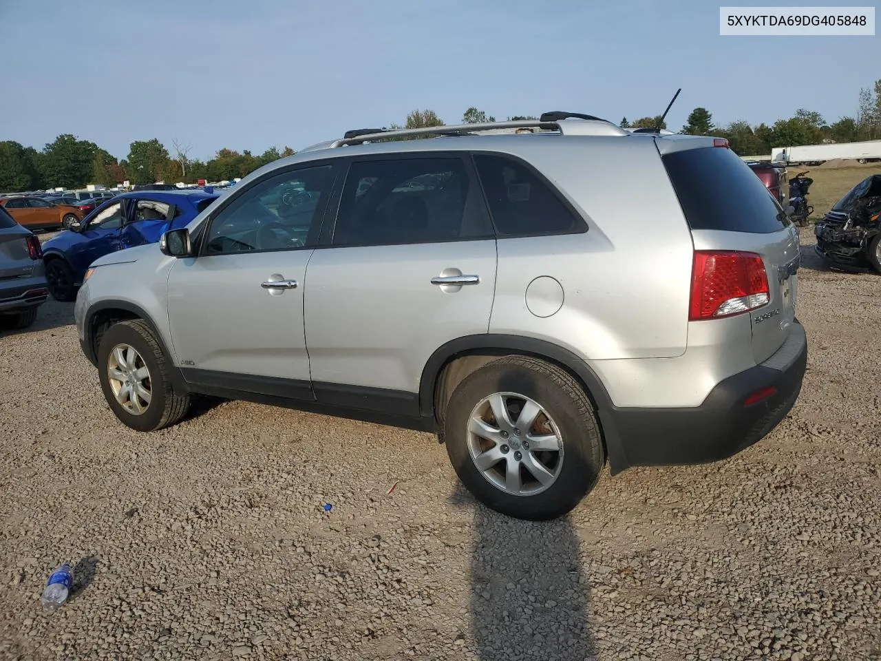 2013 Kia Sorento Lx VIN: 5XYKTDA69DG405848 Lot: 73025484