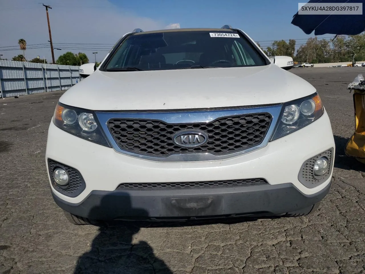 2013 Kia Sorento Ex VIN: 5XYKU4A28DG397817 Lot: 73054724