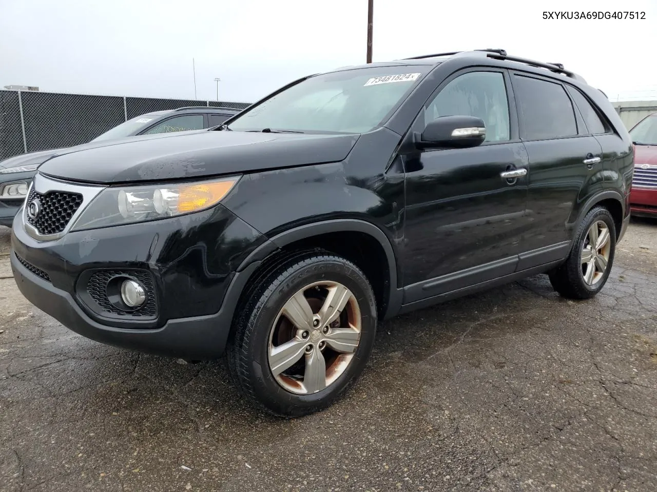 2013 Kia Sorento Ex VIN: 5XYKU3A69DG407512 Lot: 73481824