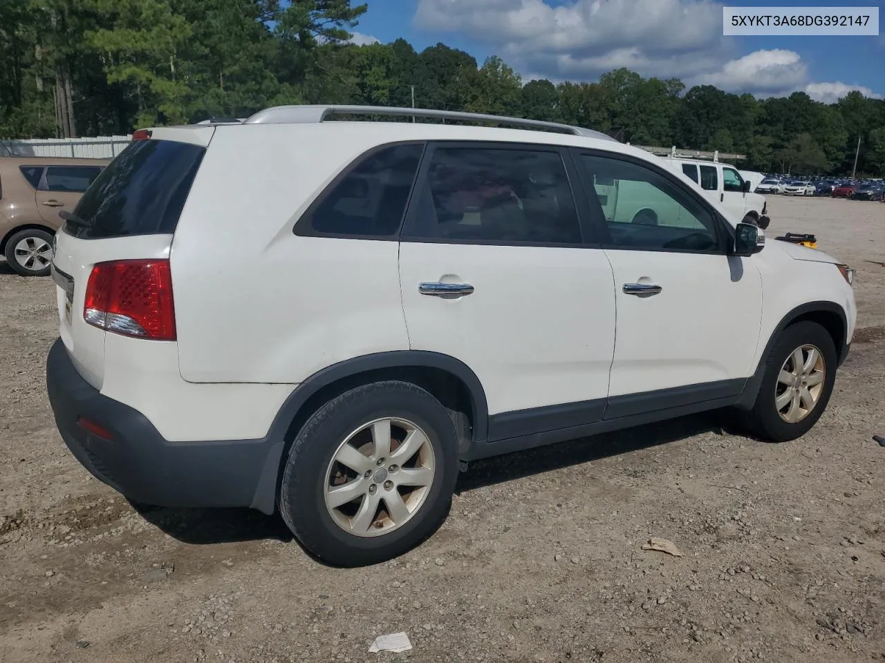 2013 Kia Sorento Lx VIN: 5XYKT3A68DG392147 Lot: 73735544