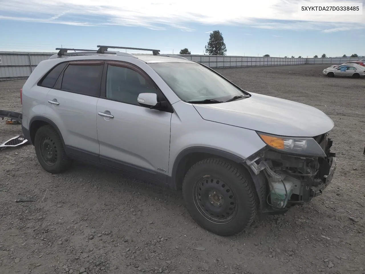 2013 Kia Sorento Lx VIN: 5XYKTDA27DG338485 Lot: 73809024