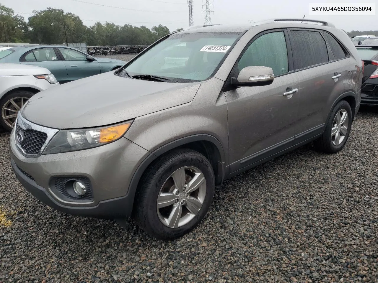 2013 Kia Sorento Ex VIN: 5XYKU4A65DG356094 Lot: 74857324