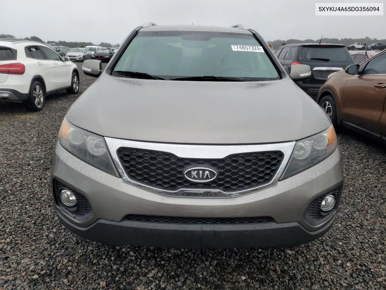 2013 Kia Sorento Ex VIN: 5XYKU4A65DG356094 Lot: 74857324