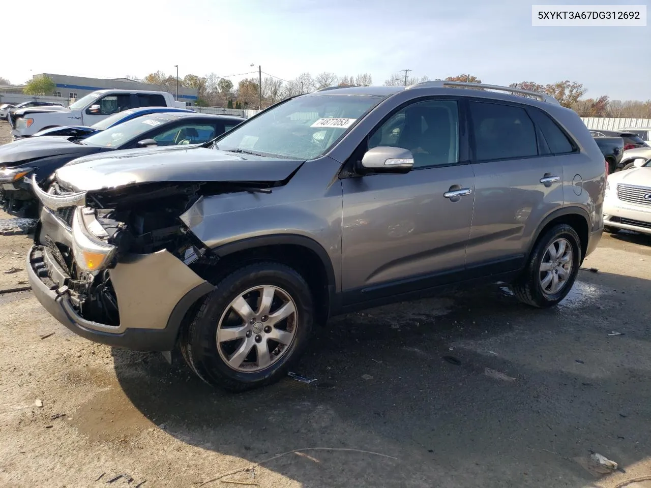 5XYKT3A67DG312692 2013 Kia Sorento Lx