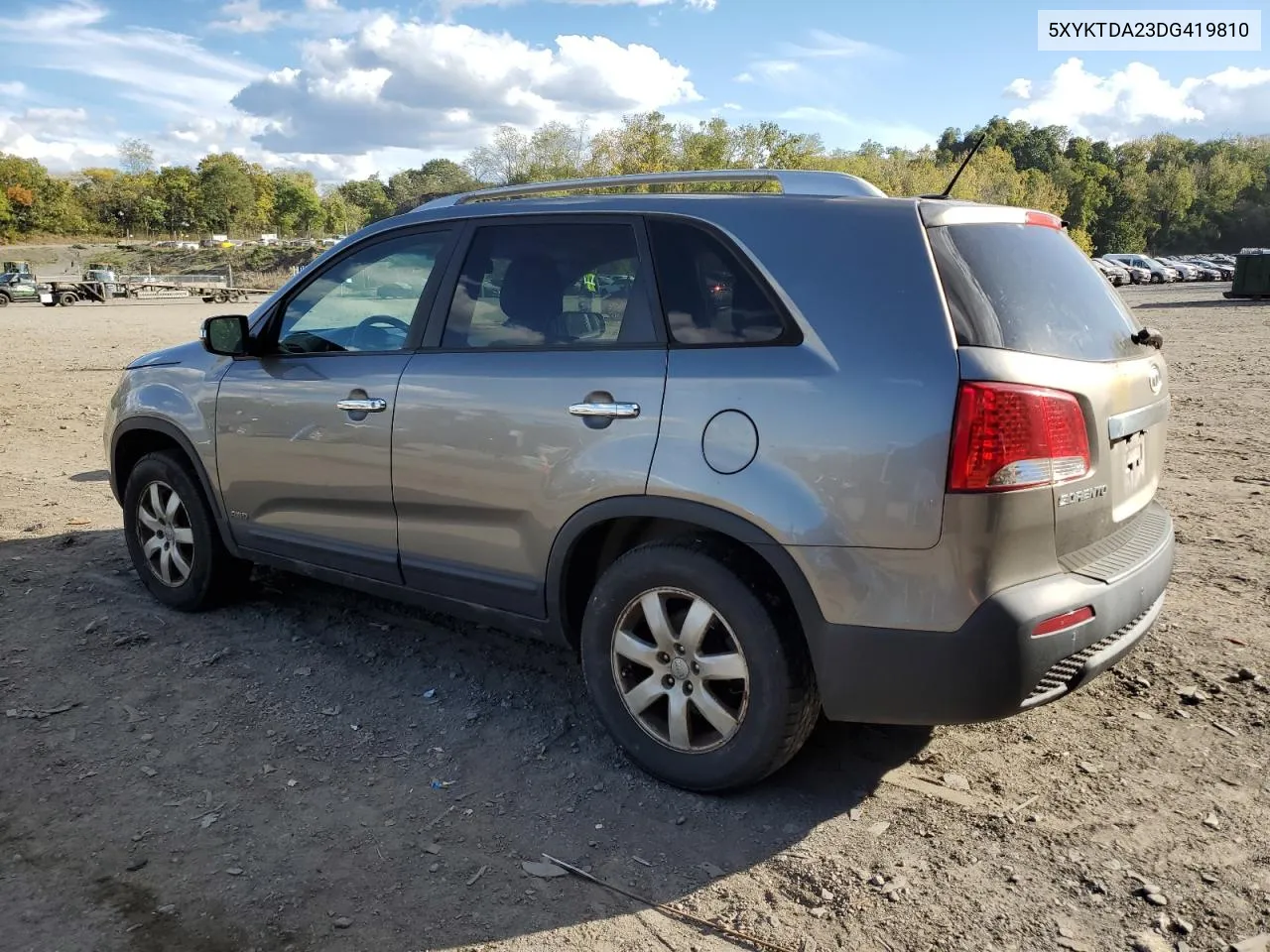 2013 Kia Sorento Lx VIN: 5XYKTDA23DG419810 Lot: 75091254