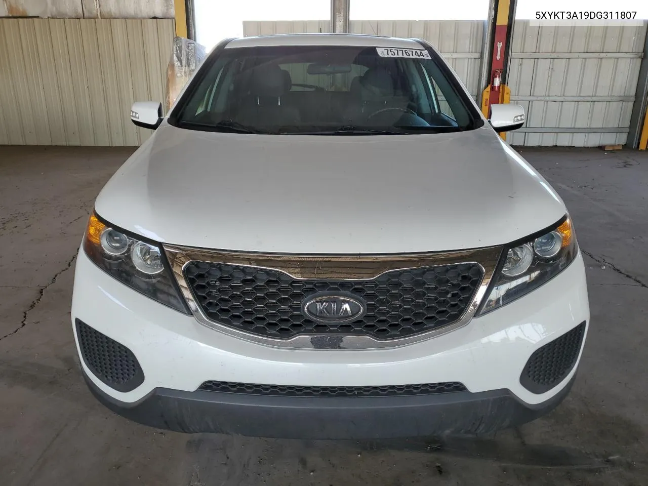 2013 Kia Sorento Lx VIN: 5XYKT3A19DG311807 Lot: 75776744