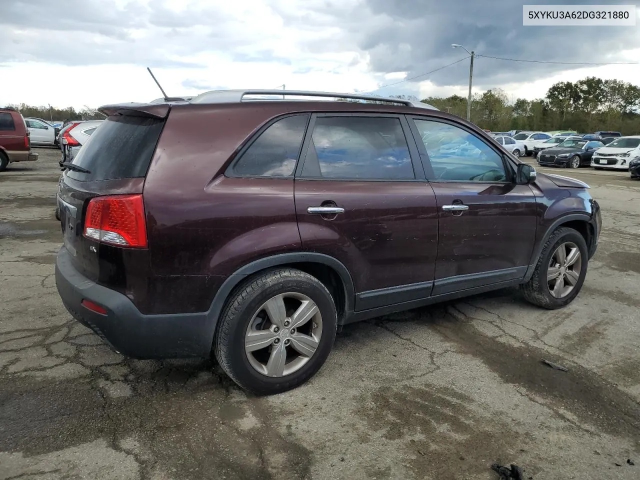 2013 Kia Sorento Ex VIN: 5XYKU3A62DG321880 Lot: 76225154