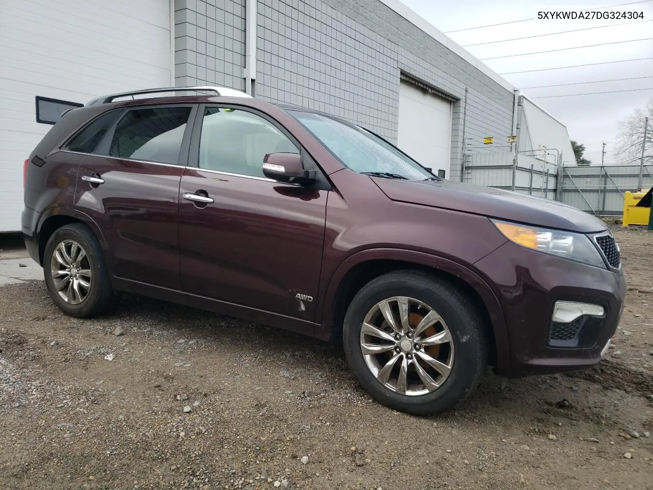 2013 Kia Sorento Sx VIN: 5XYKWDA27DG324304 Lot: 76793864