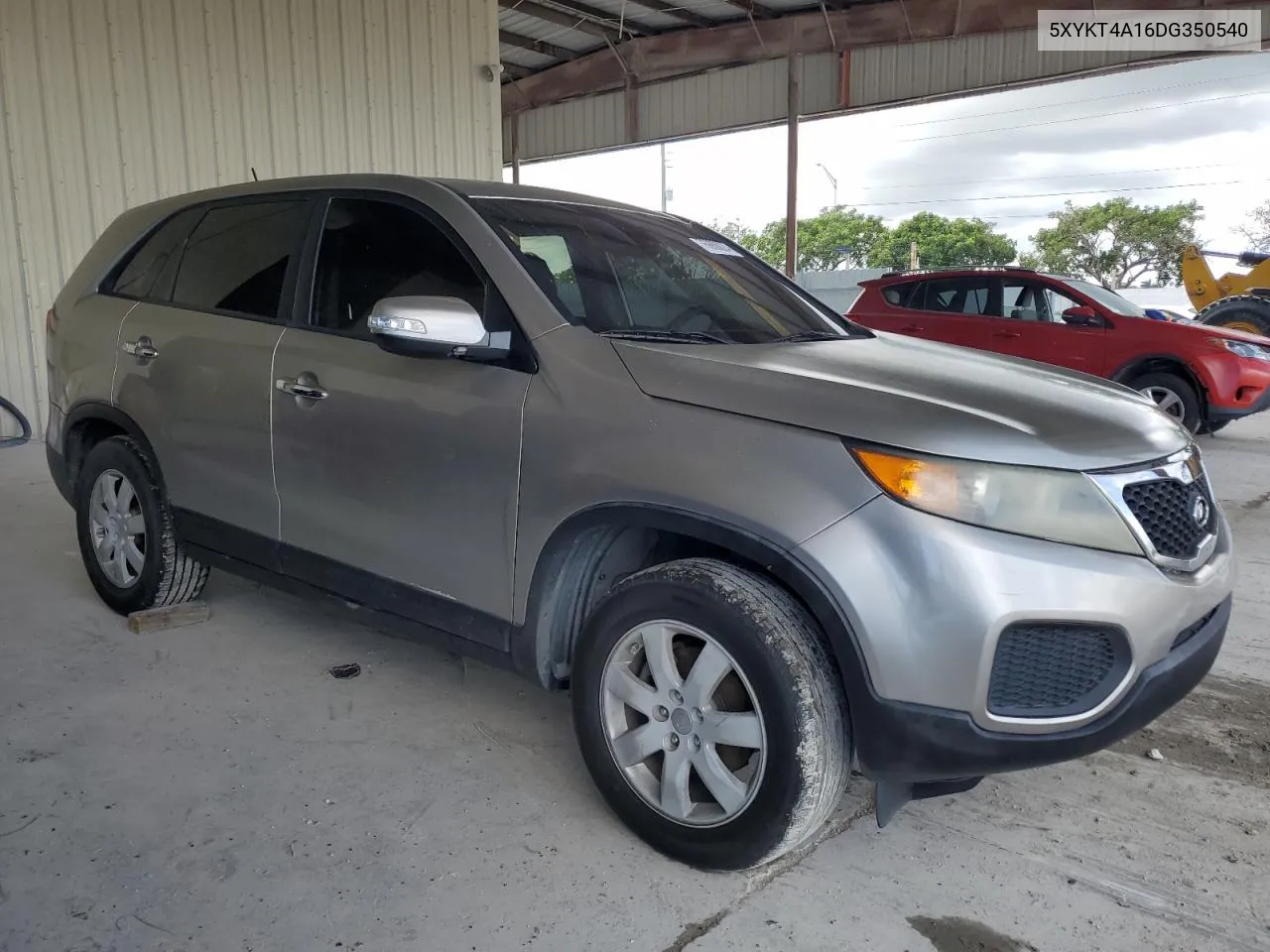 2013 Kia Sorento Lx VIN: 5XYKT4A16DG350540 Lot: 76866024