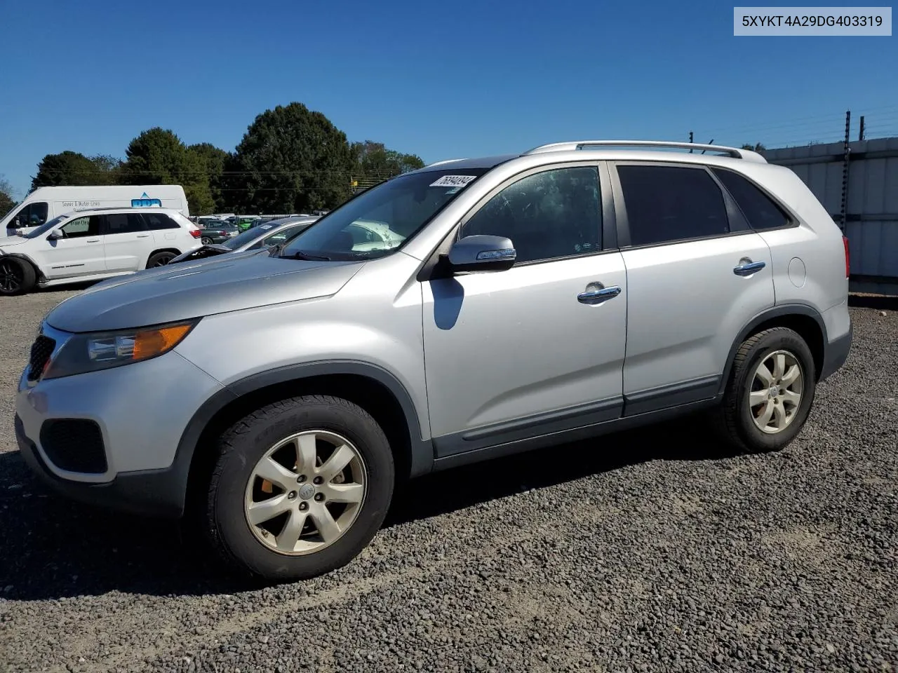 2013 Kia Sorento Lx VIN: 5XYKT4A29DG403319 Lot: 76894894