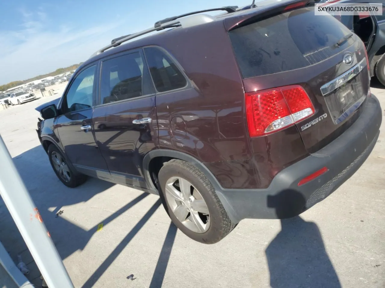 2013 Kia Sorento Ex VIN: 5XYKU3A68DG333676 Lot: 76994594