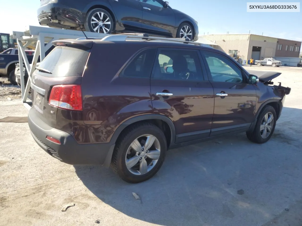 2013 Kia Sorento Ex VIN: 5XYKU3A68DG333676 Lot: 76994594