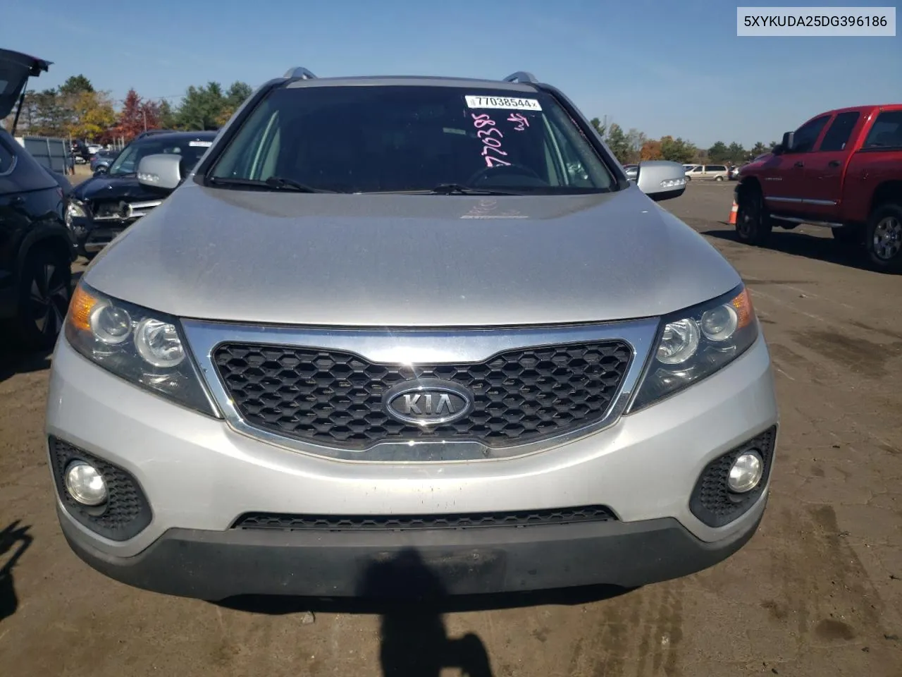 2013 Kia Sorento Ex VIN: 5XYKUDA25DG396186 Lot: 77038544