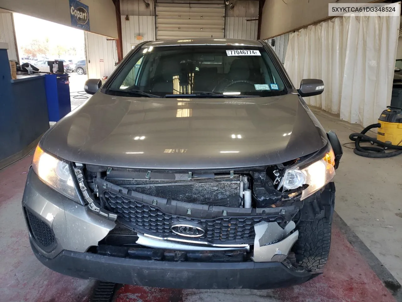 2013 Kia Sorento Lx VIN: 5XYKTCA61DG348524 Lot: 77046774