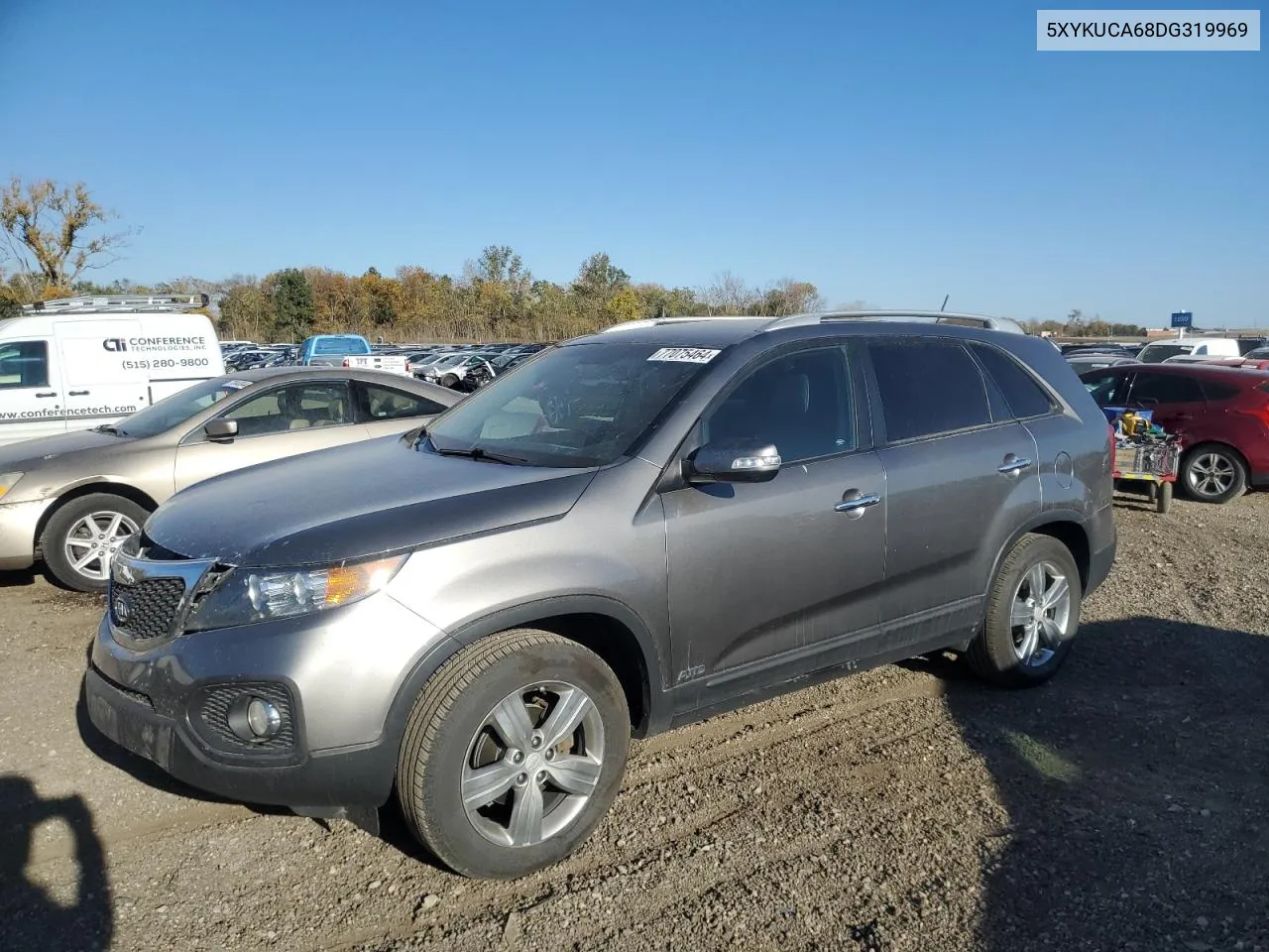 2013 Kia Sorento Ex VIN: 5XYKUCA68DG319969 Lot: 77075464