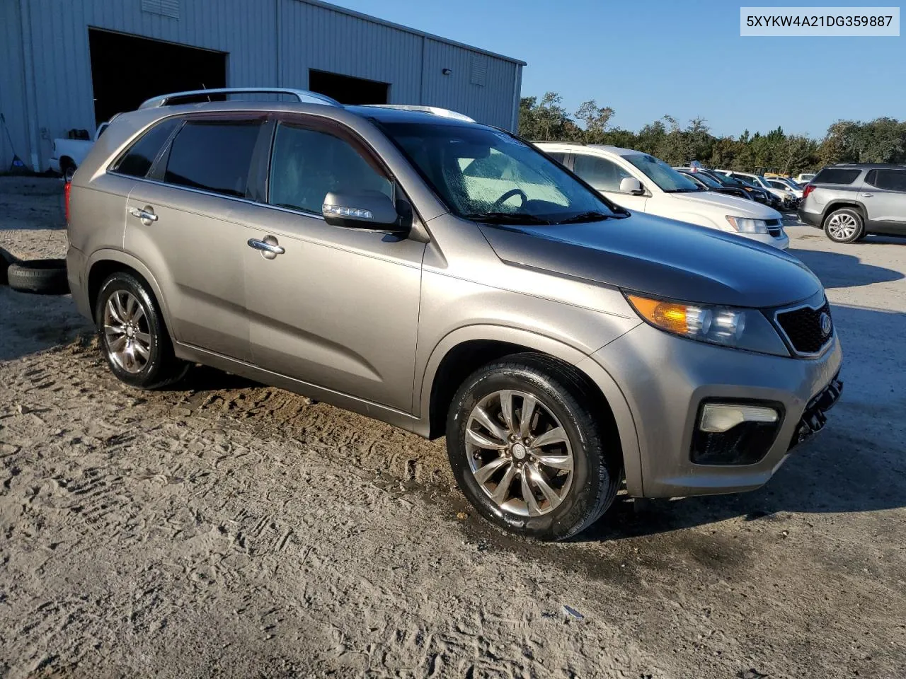 2013 Kia Sorento Sx VIN: 5XYKW4A21DG359887 Lot: 77076324