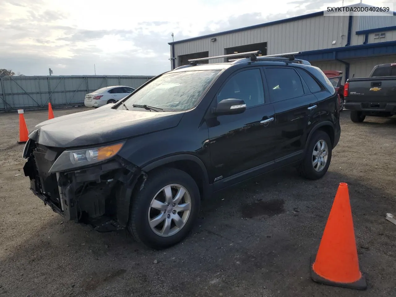 2013 Kia Sorento Lx VIN: 5XYKTDA20DG402639 Lot: 77371194