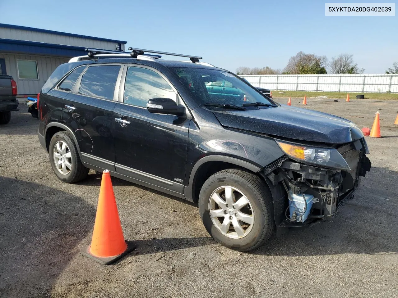 2013 Kia Sorento Lx VIN: 5XYKTDA20DG402639 Lot: 77371194