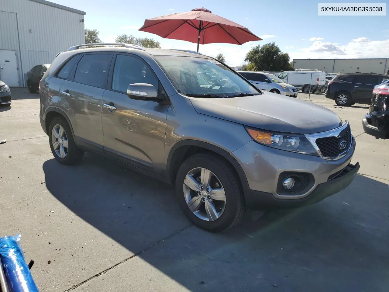 2013 Kia Sorento Ex VIN: 5XYKU4A63DG395038 Lot: 77885084