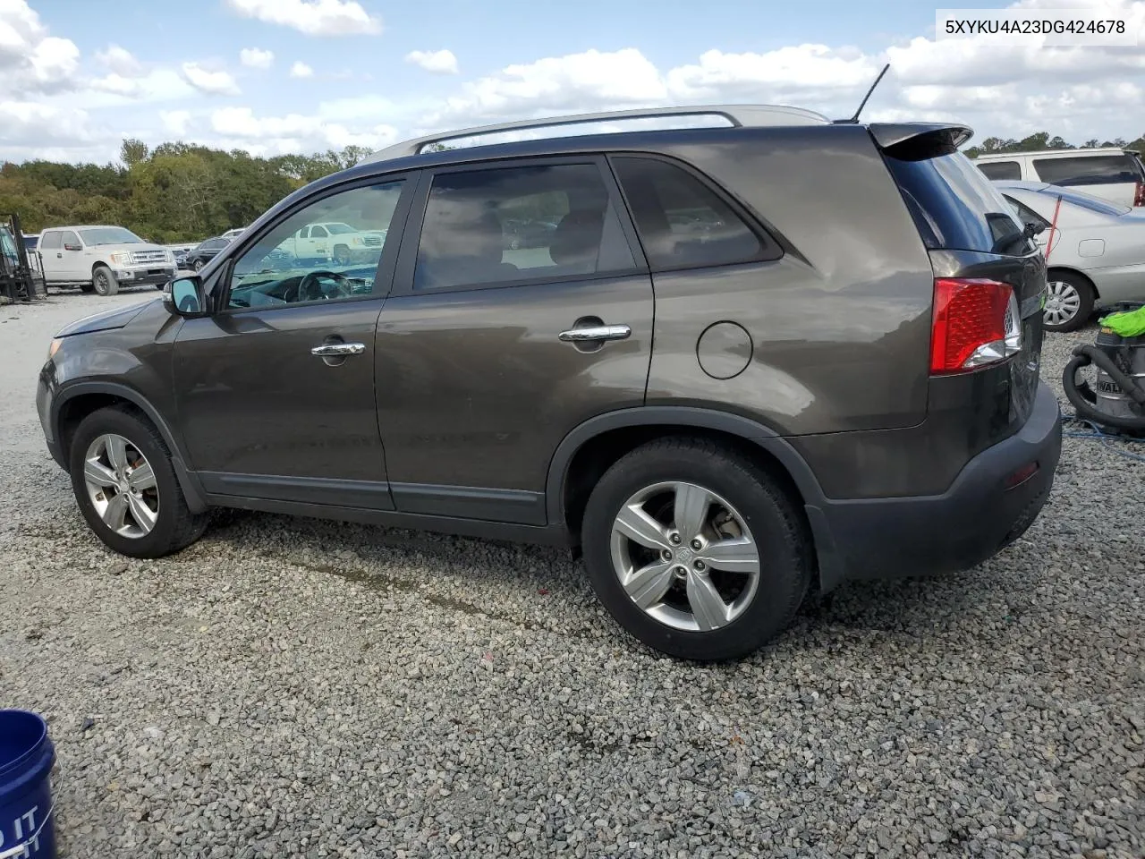 2013 Kia Sorento Ex VIN: 5XYKU4A23DG424678 Lot: 78231224