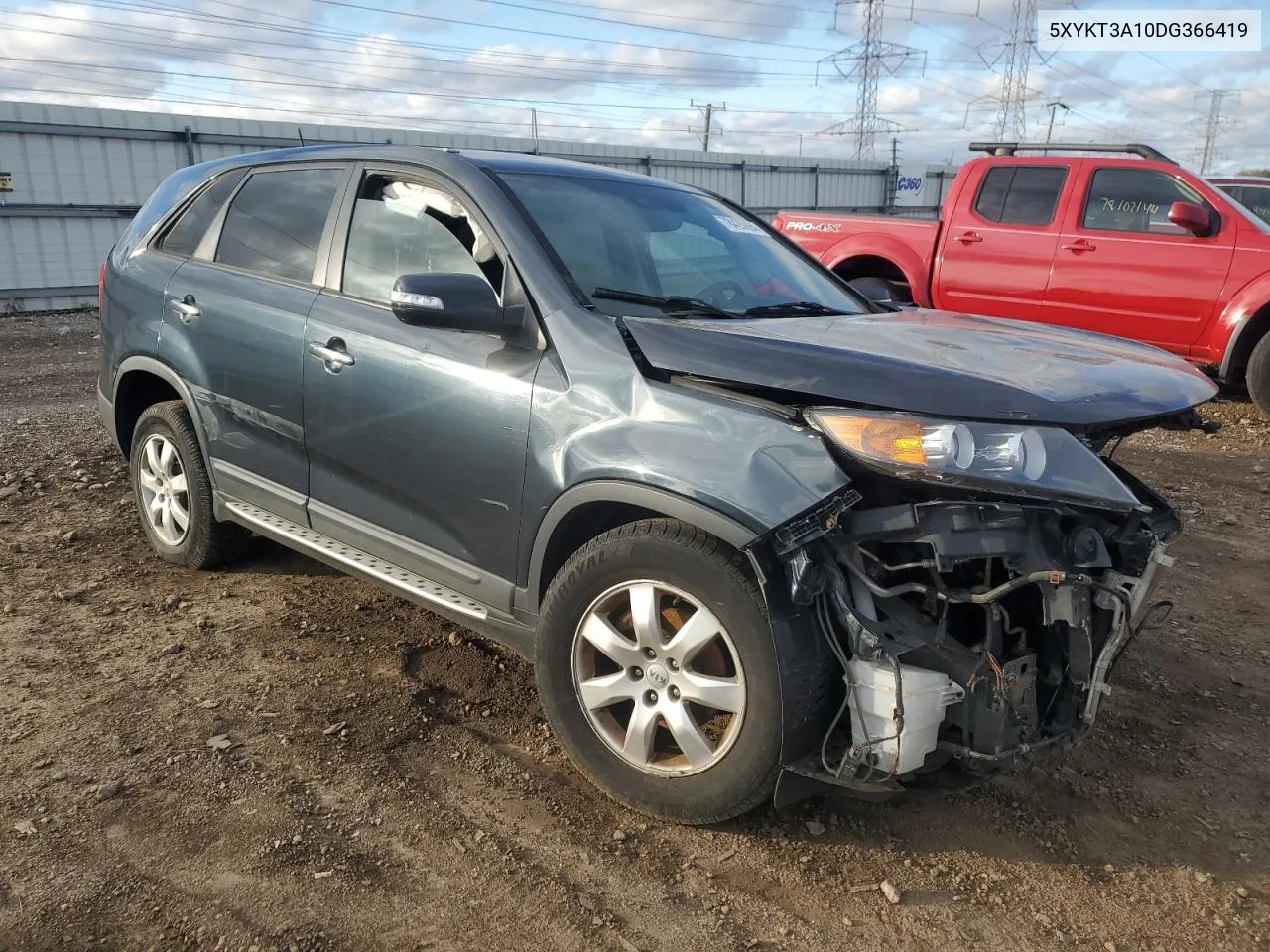 2013 Kia Sorento Lx VIN: 5XYKT3A10DG366419 Lot: 78420094