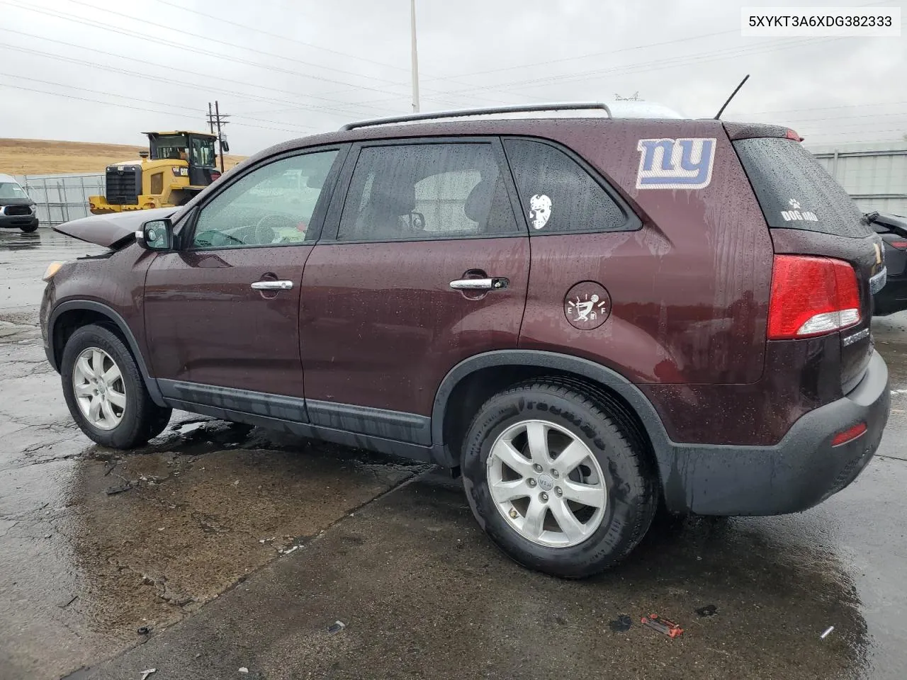 2013 Kia Sorento Lx VIN: 5XYKT3A6XDG382333 Lot: 78526874