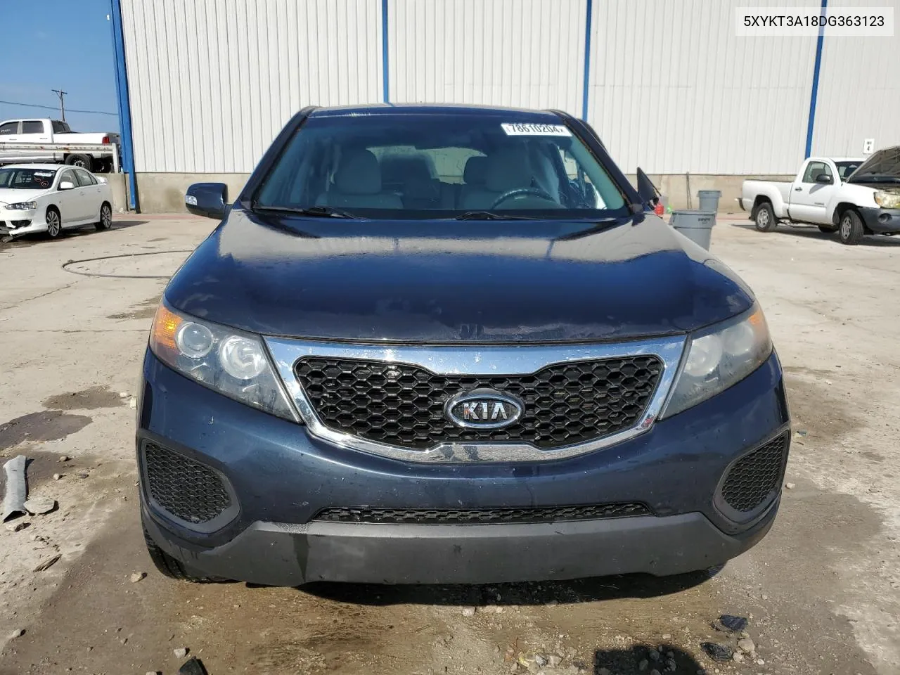 2013 Kia Sorento Lx VIN: 5XYKT3A18DG363123 Lot: 78610204