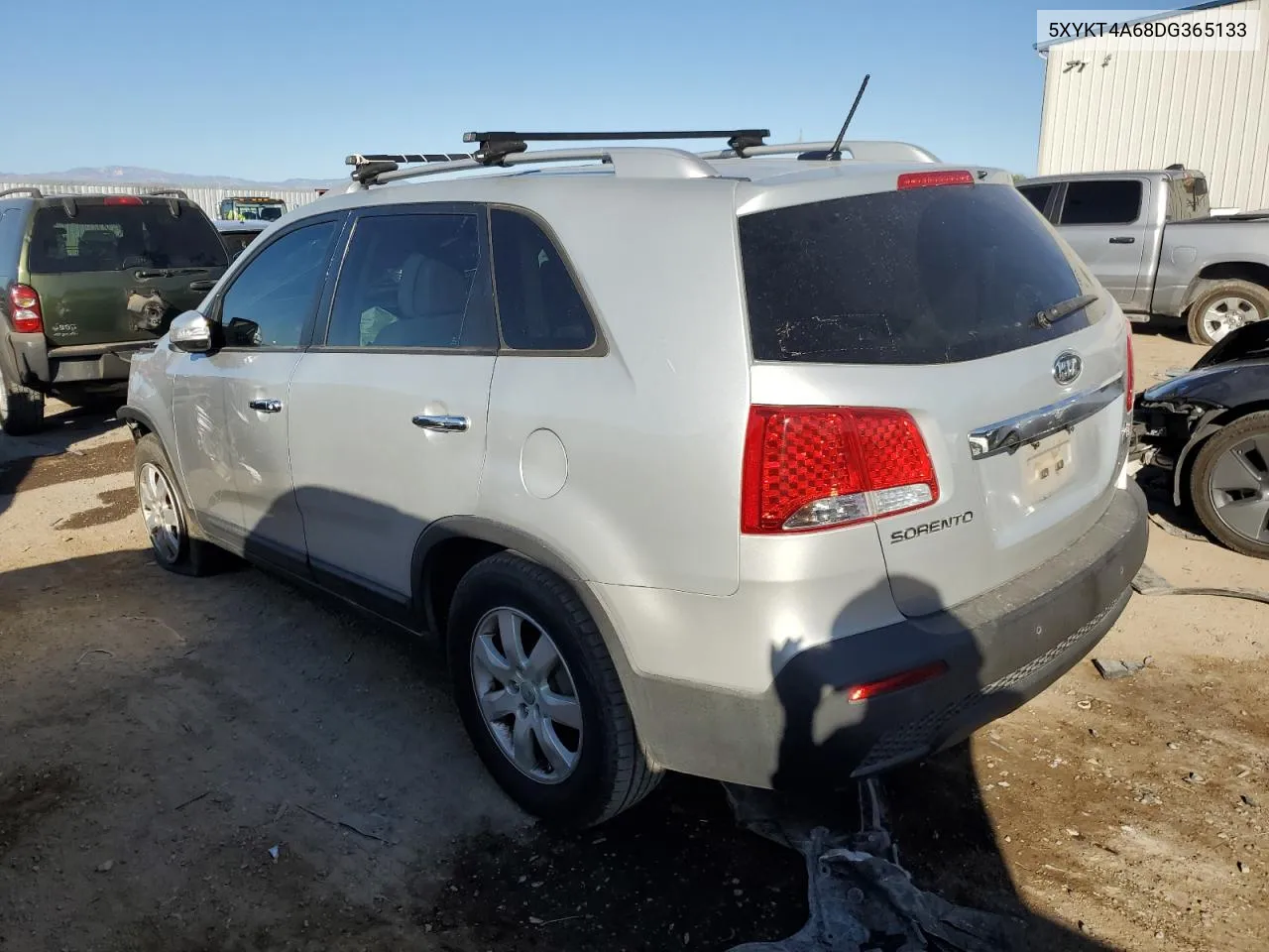 2013 Kia Sorento Lx VIN: 5XYKT4A68DG365133 Lot: 78696554