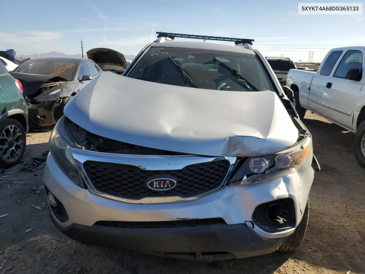 2013 Kia Sorento Lx VIN: 5XYKT4A68DG365133 Lot: 78696554