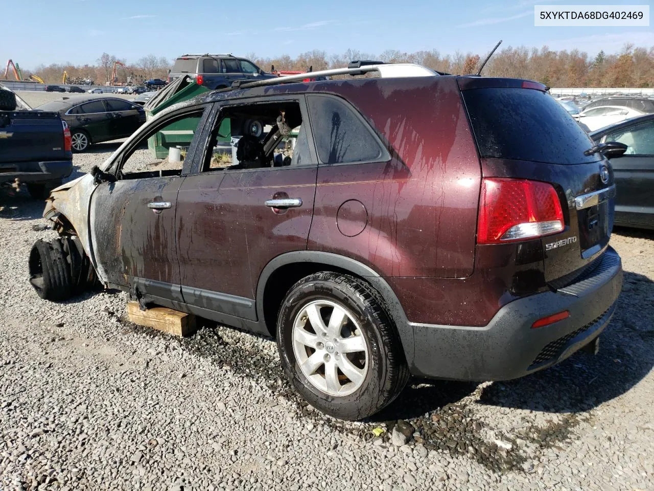 2013 Kia Sorento Lx VIN: 5XYKTDA68DG402469 Lot: 79288974