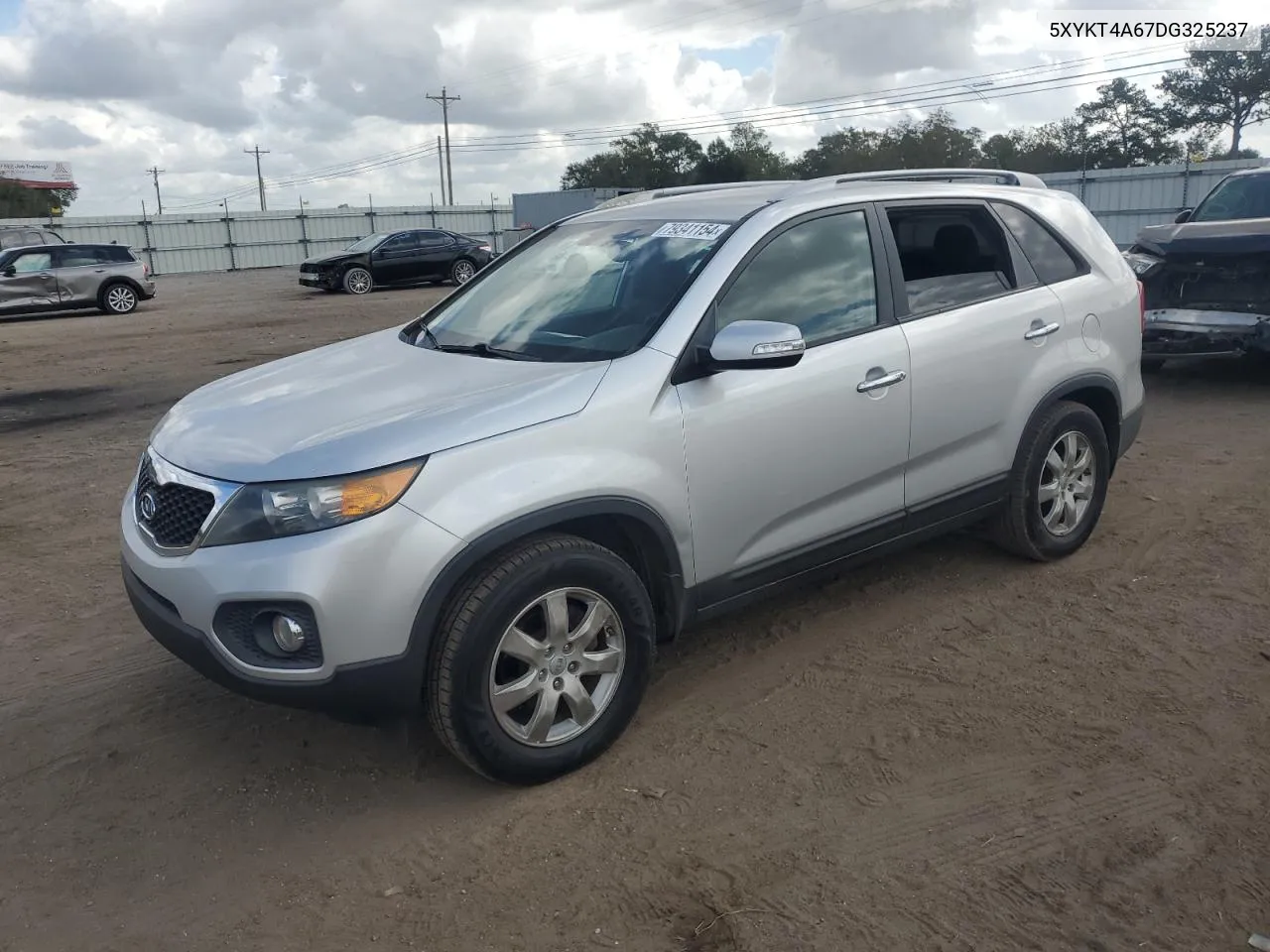 2013 Kia Sorento Lx VIN: 5XYKT4A67DG325237 Lot: 79341154