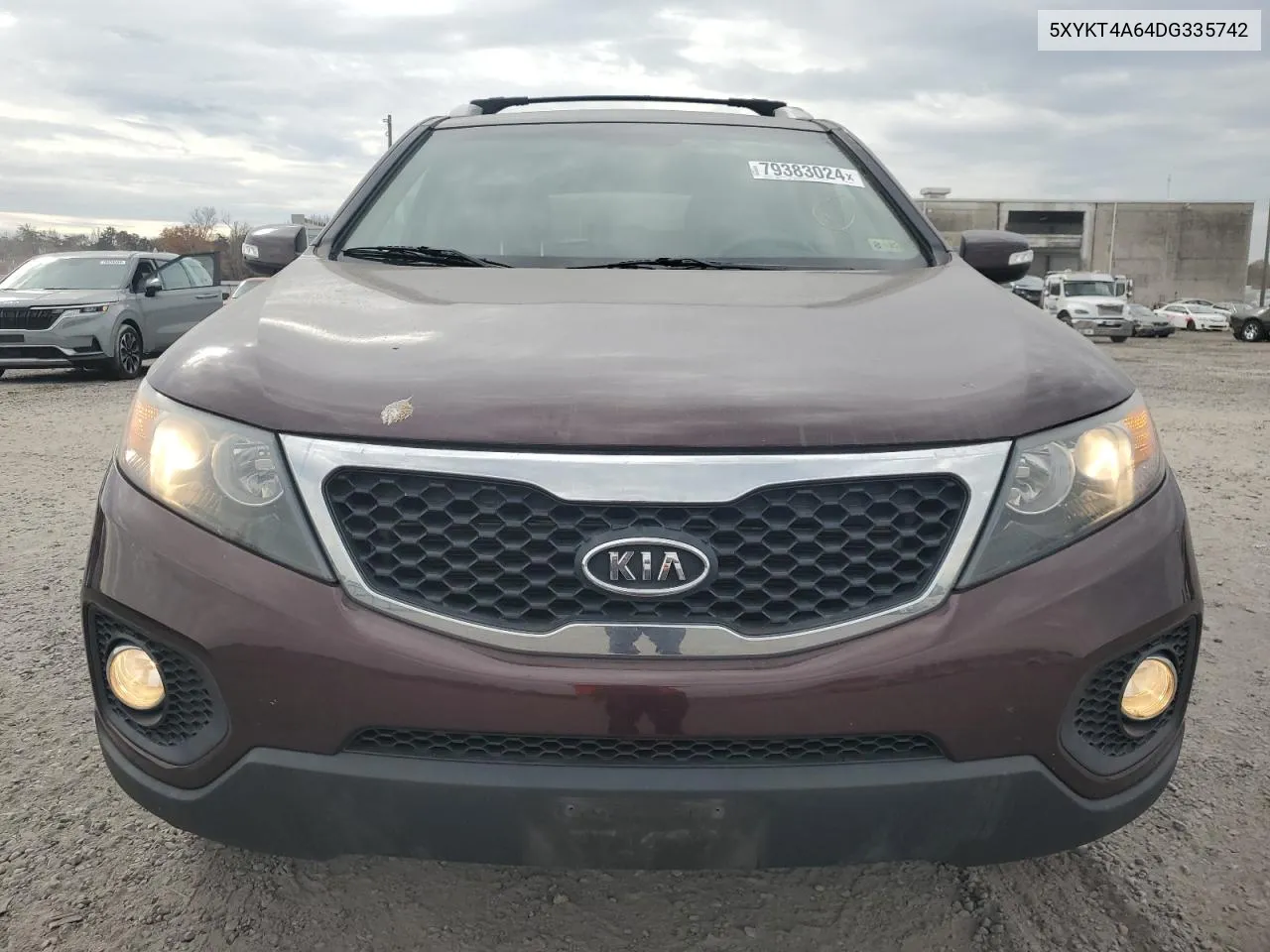 2013 Kia Sorento Lx VIN: 5XYKT4A64DG335742 Lot: 79383024