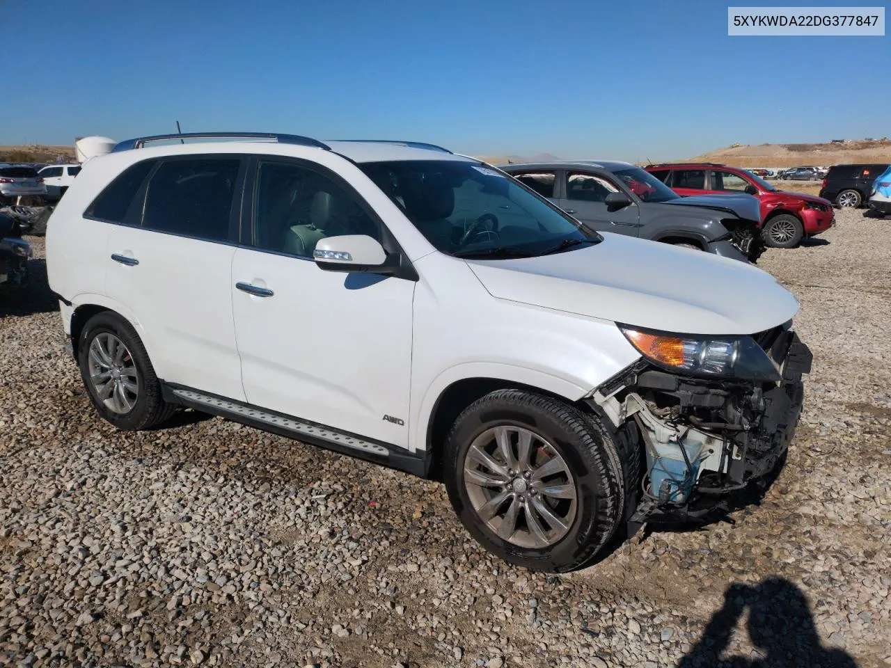 2013 Kia Sorento Sx VIN: 5XYKWDA22DG377847 Lot: 79510214