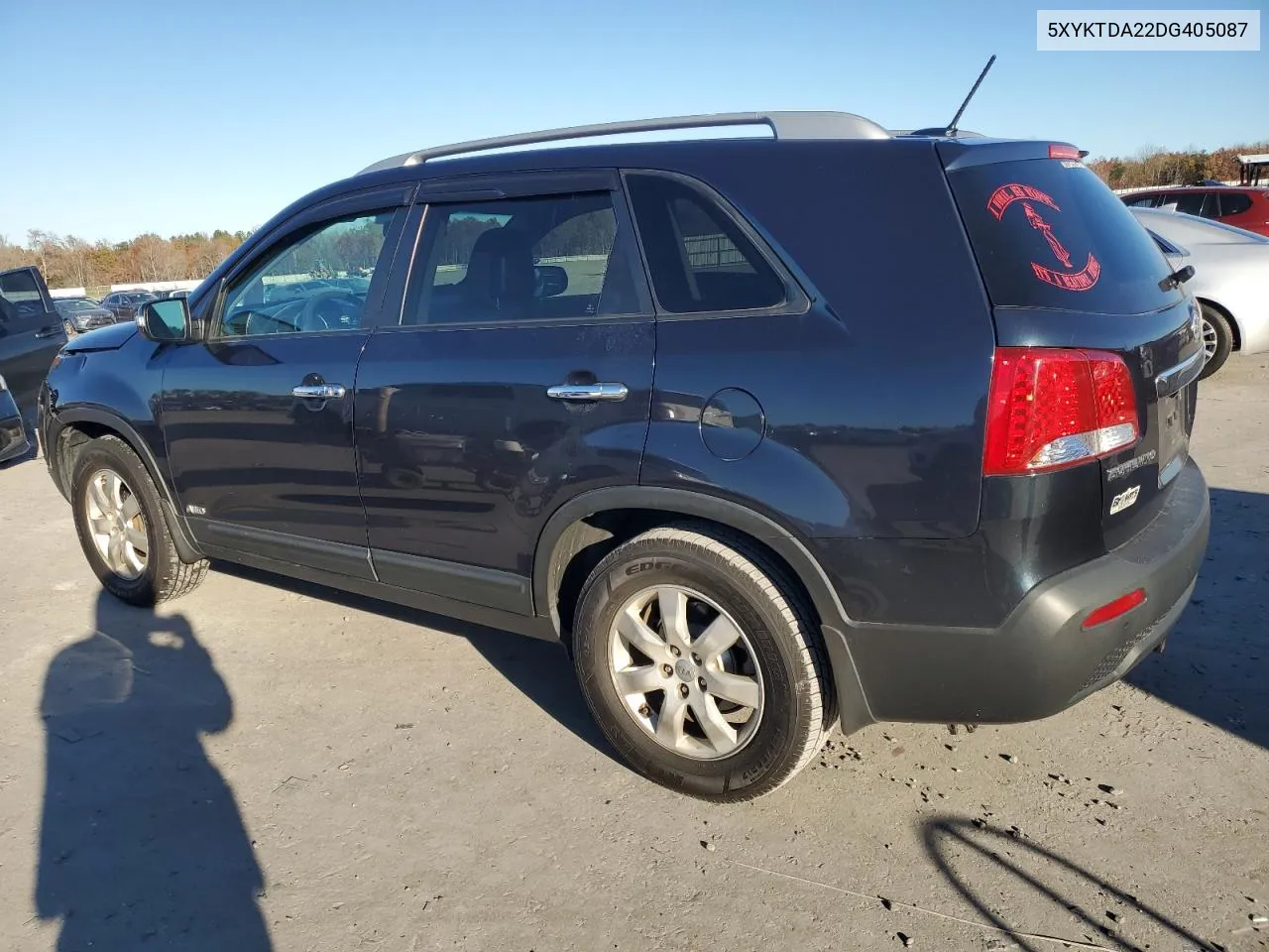 2013 Kia Sorento Lx VIN: 5XYKTDA22DG405087 Lot: 80258464