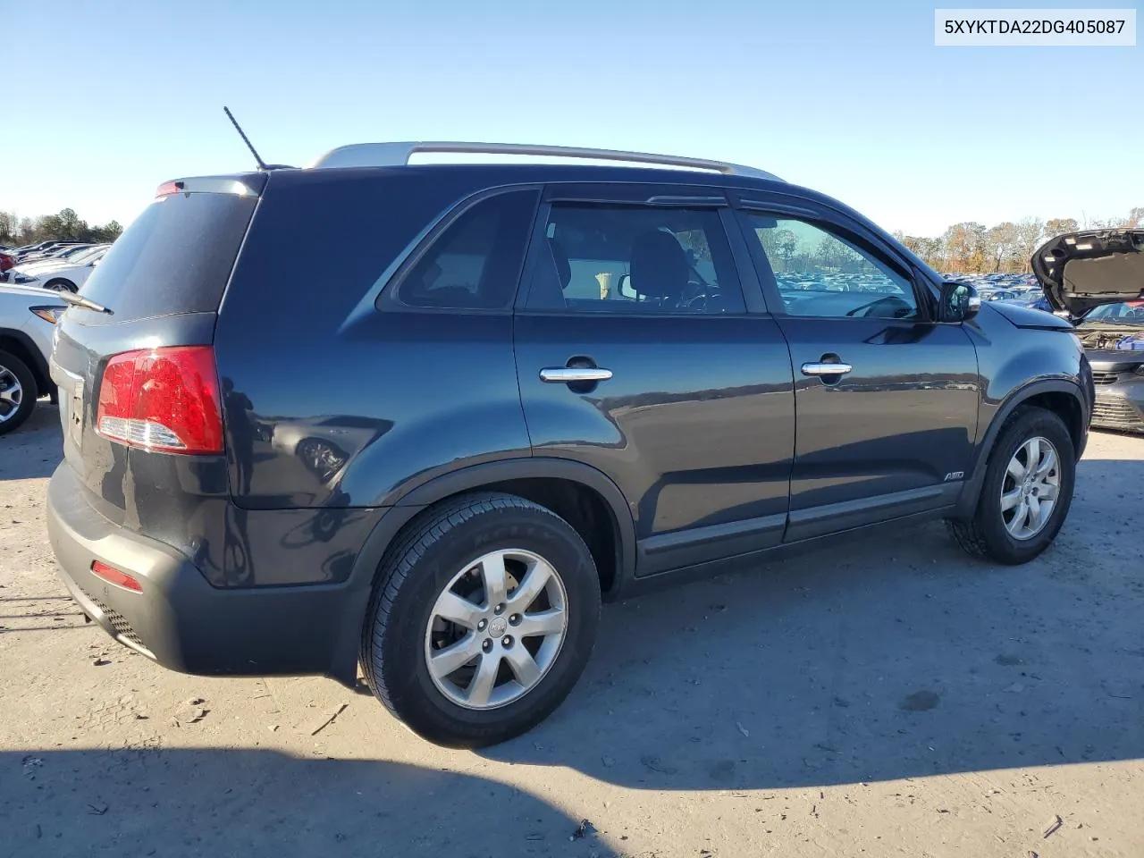 2013 Kia Sorento Lx VIN: 5XYKTDA22DG405087 Lot: 80258464