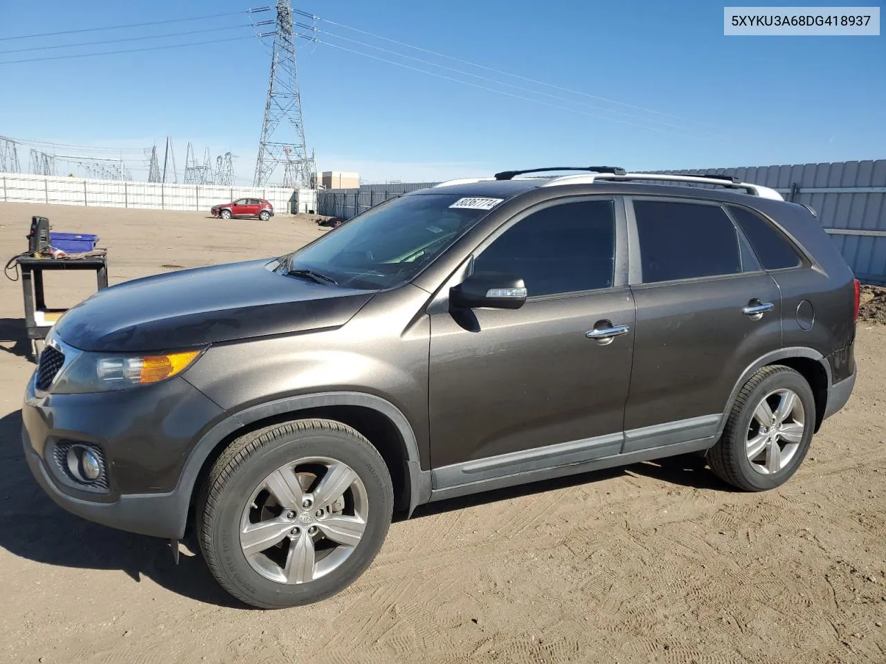 2013 Kia Sorento Ex VIN: 5XYKU3A68DG418937 Lot: 80367774