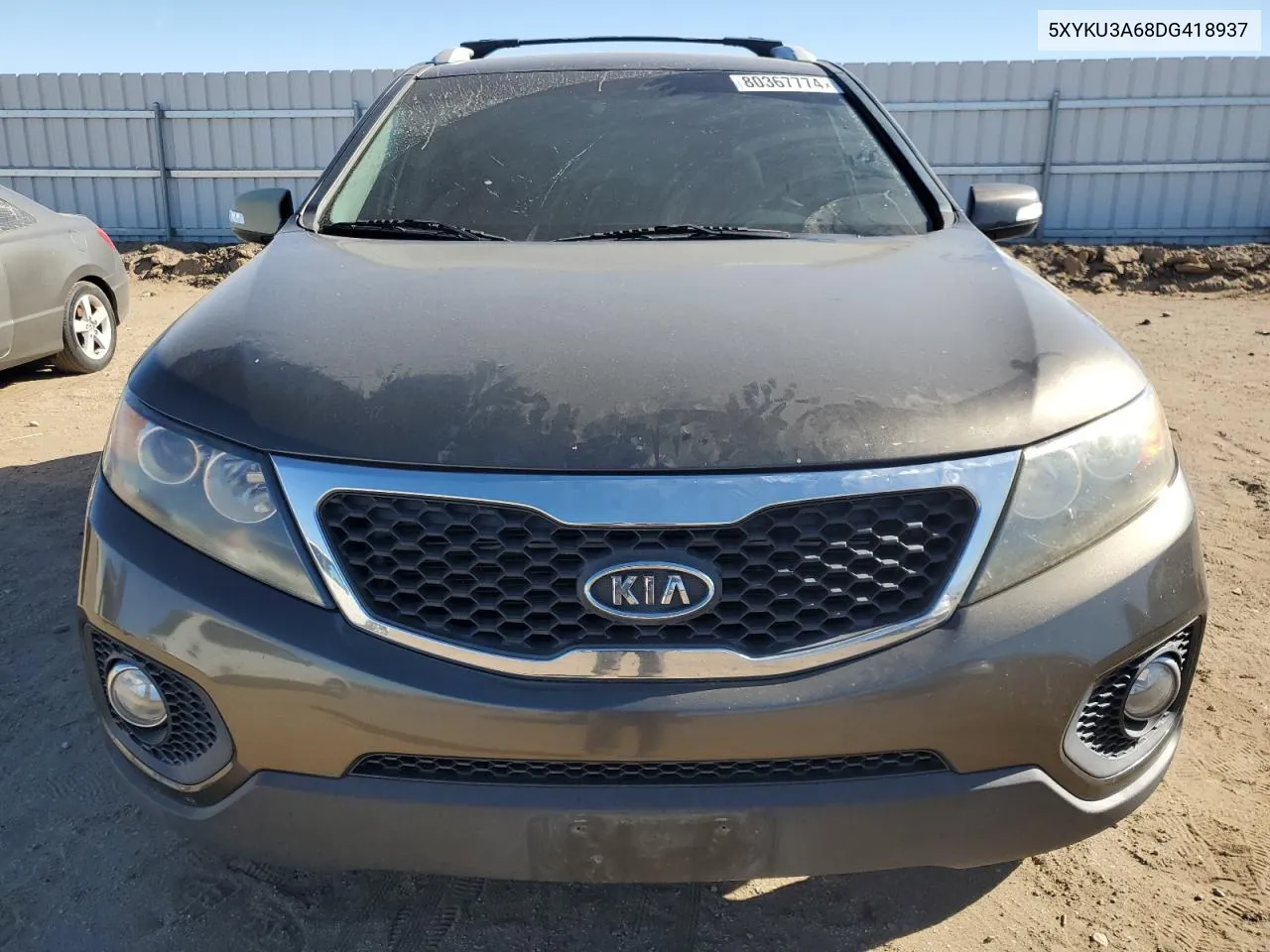 2013 Kia Sorento Ex VIN: 5XYKU3A68DG418937 Lot: 80367774