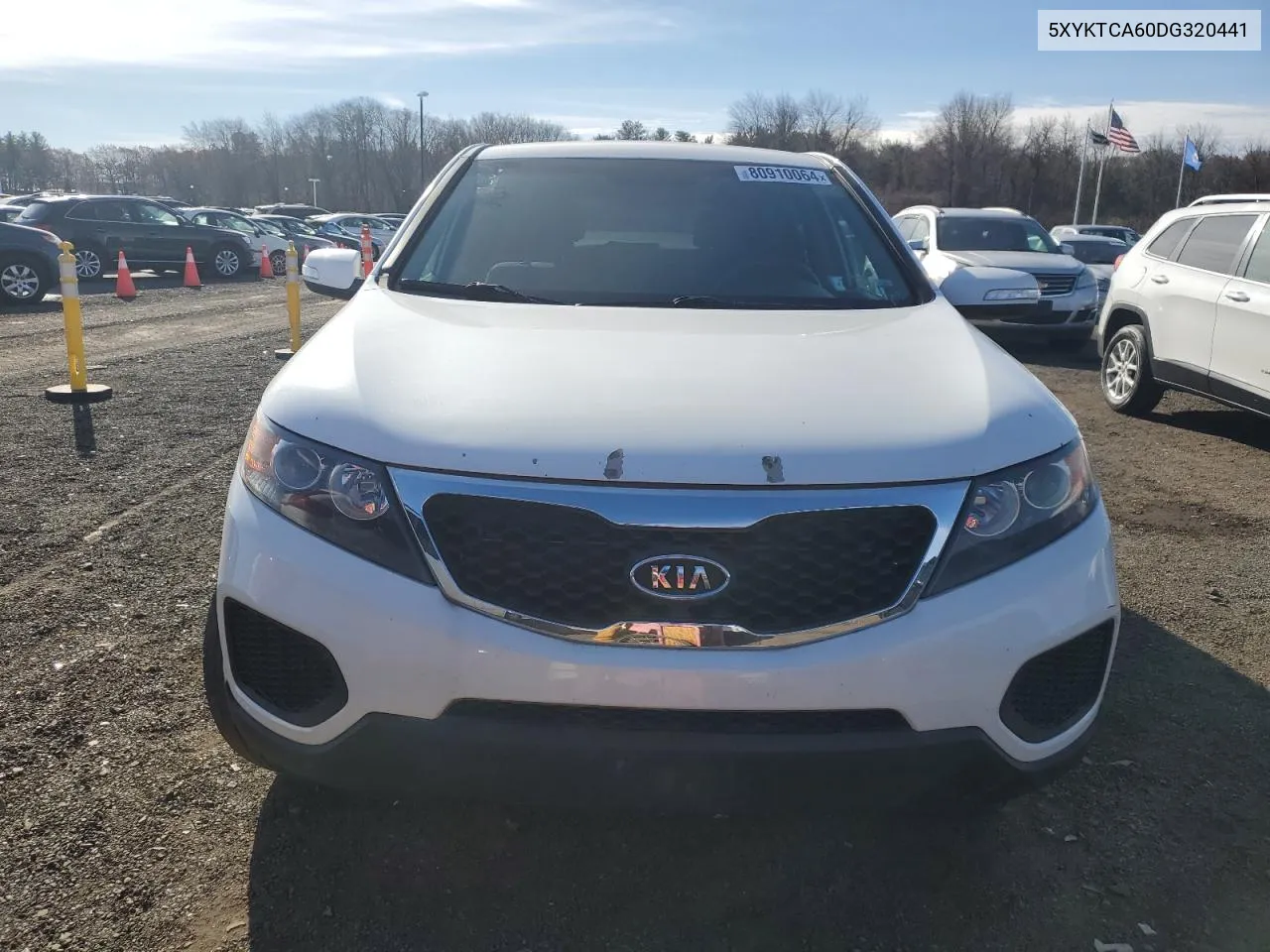 2013 Kia Sorento Lx VIN: 5XYKTCA60DG320441 Lot: 80910064