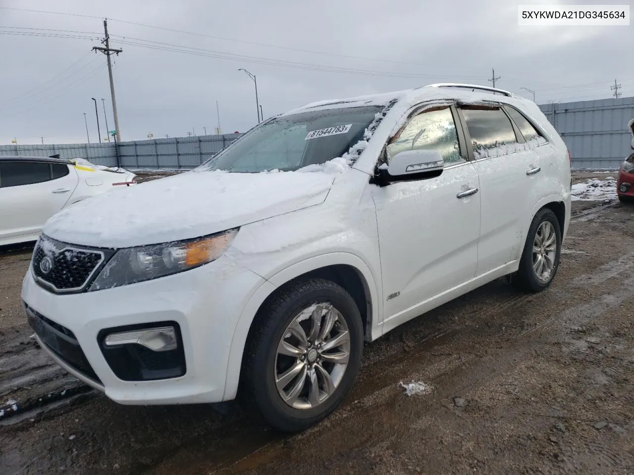 5XYKWDA21DG345634 2013 Kia Sorento Sx