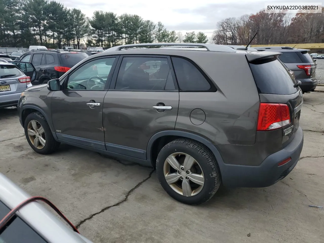 2013 Kia Sorento Ex VIN: 5XYKUDA22DG382021 Lot: 81736964