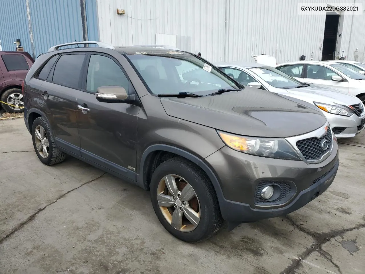 2013 Kia Sorento Ex VIN: 5XYKUDA22DG382021 Lot: 81736964