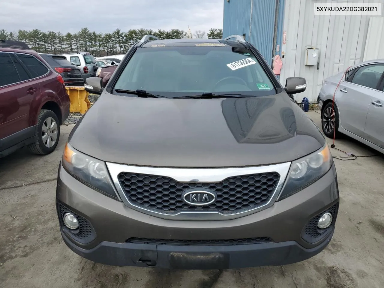 2013 Kia Sorento Ex VIN: 5XYKUDA22DG382021 Lot: 81736964