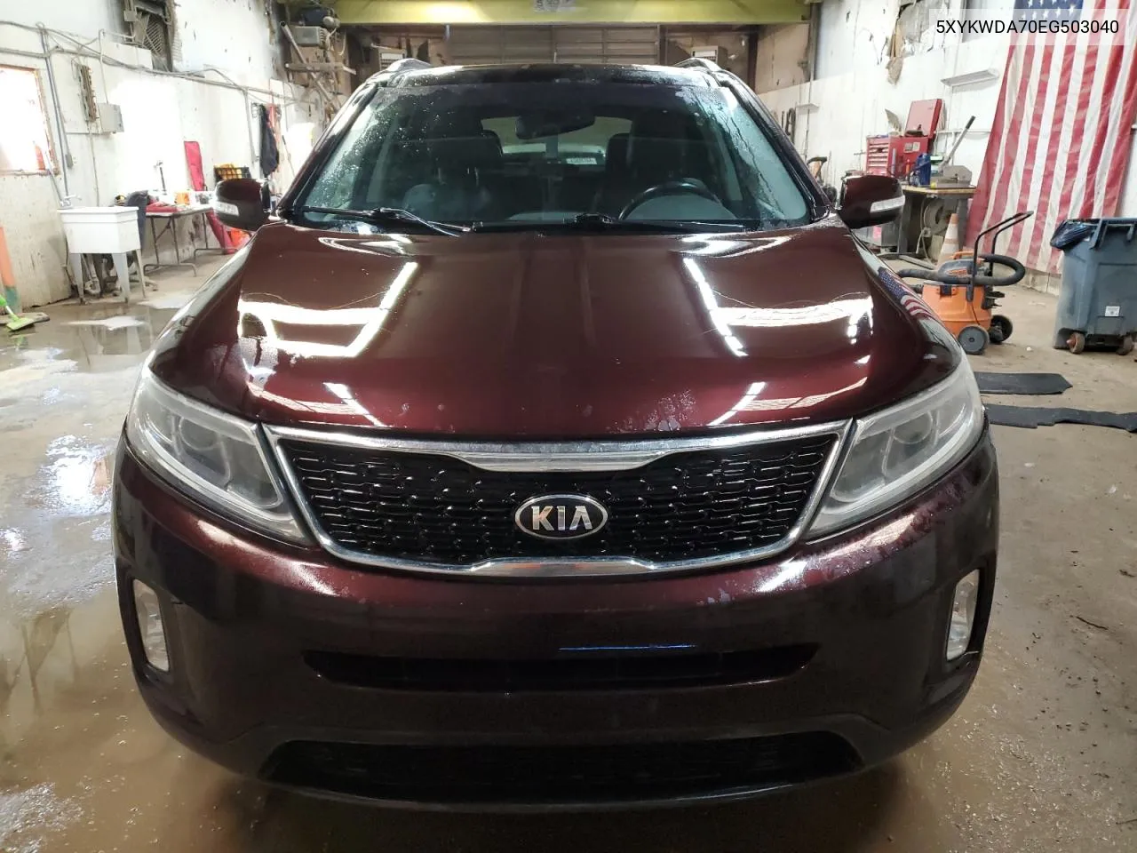 5XYKWDA70EG503040 2014 Kia Sorento Sx