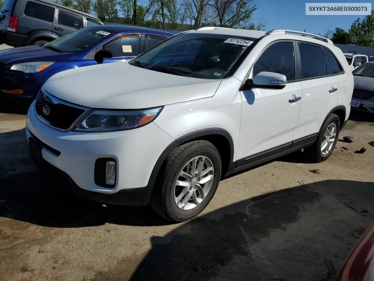 5XYKT3A68EG500073 2014 Kia Sorento Lx