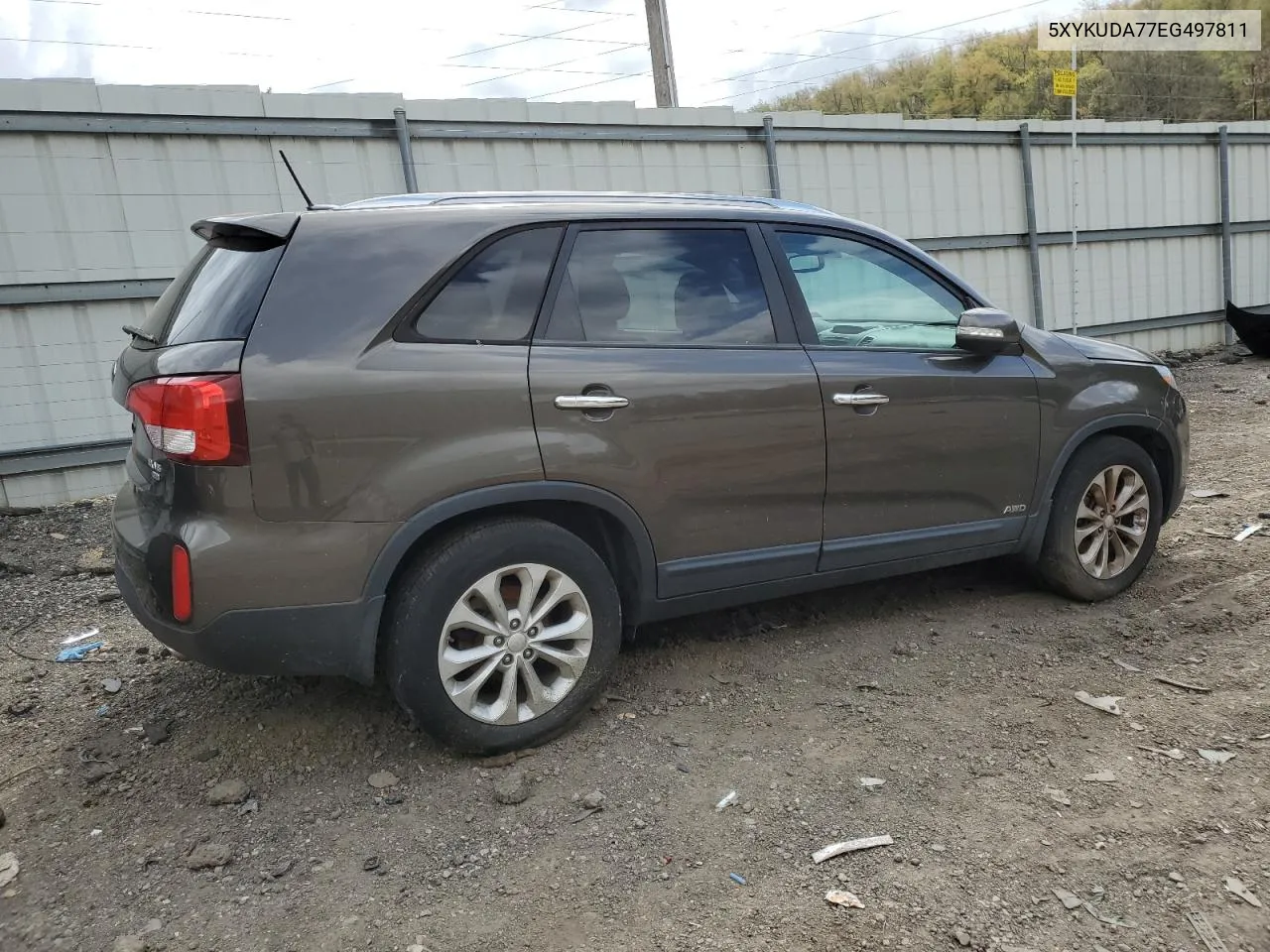 5XYKUDA77EG497811 2014 Kia Sorento Ex