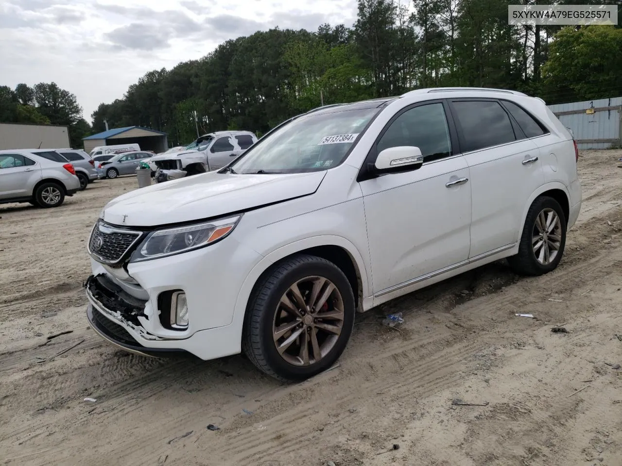 2014 Kia Sorento Sx VIN: 5XYKW4A79EG525571 Lot: 54137384