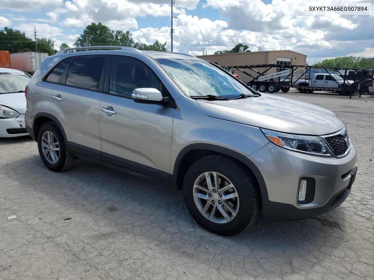 2014 Kia Sorento Lx VIN: 5XYKT3A66EG507894 Lot: 54624194