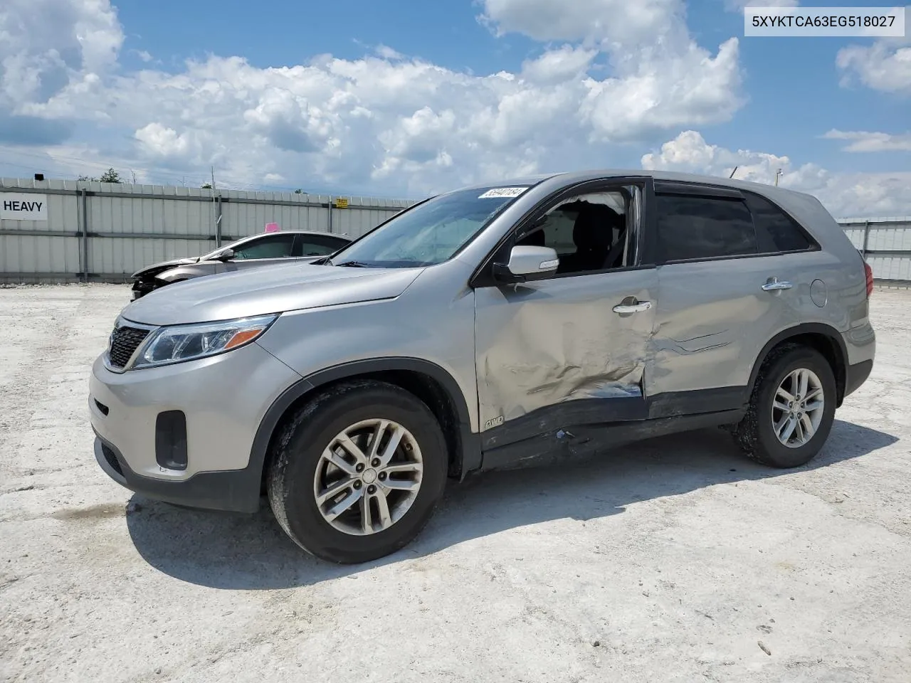 5XYKTCA63EG518027 2014 Kia Sorento Lx