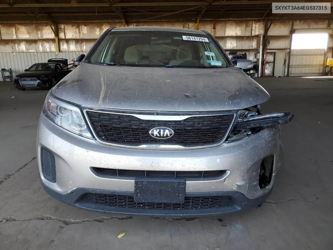 2014 Kia Sorento Lx VIN: 5XYKT3A64EG537315 Lot: 56147294