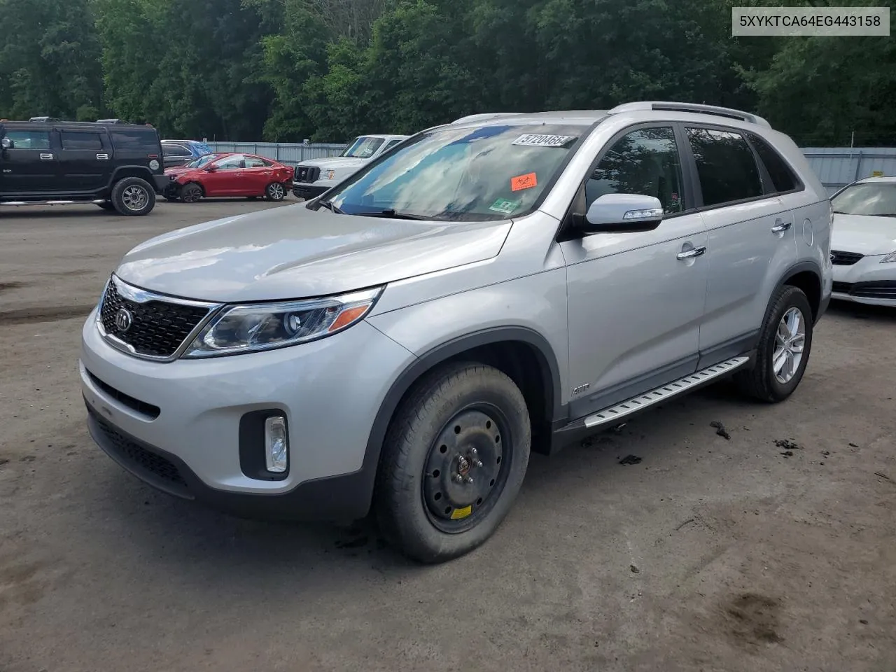 5XYKTCA64EG443158 2014 Kia Sorento Lx